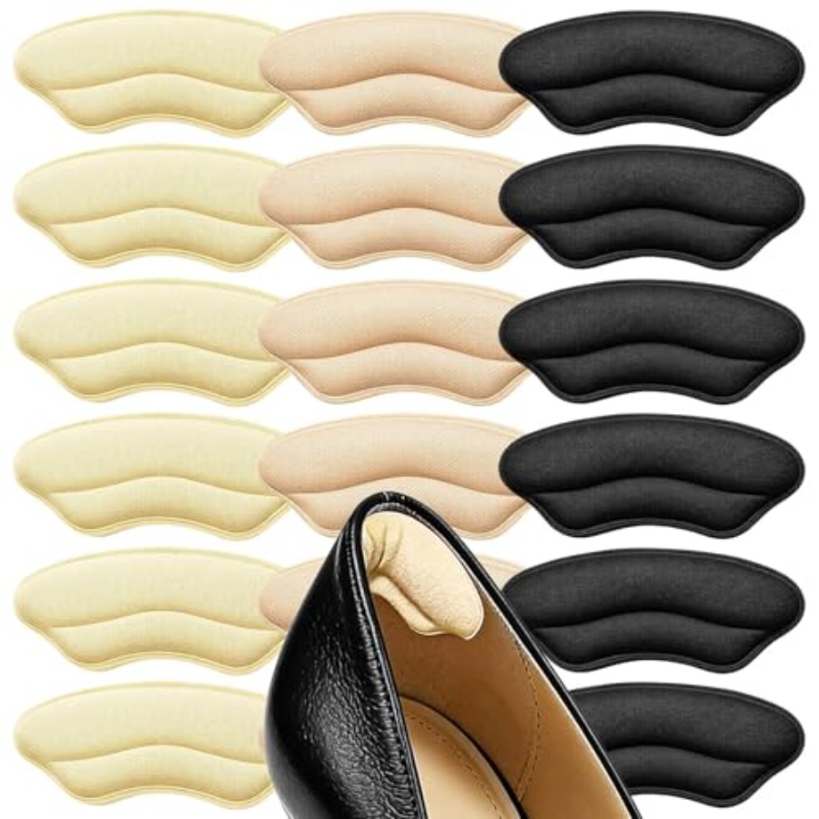 Heel Liner Grip - 9 Paar Hielkussentjes voor Schoenen -