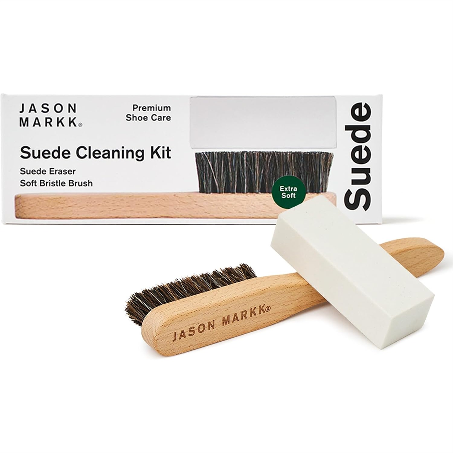 Sneaker Care For Suede - Suede reinigingsset voor schoenen met borstel