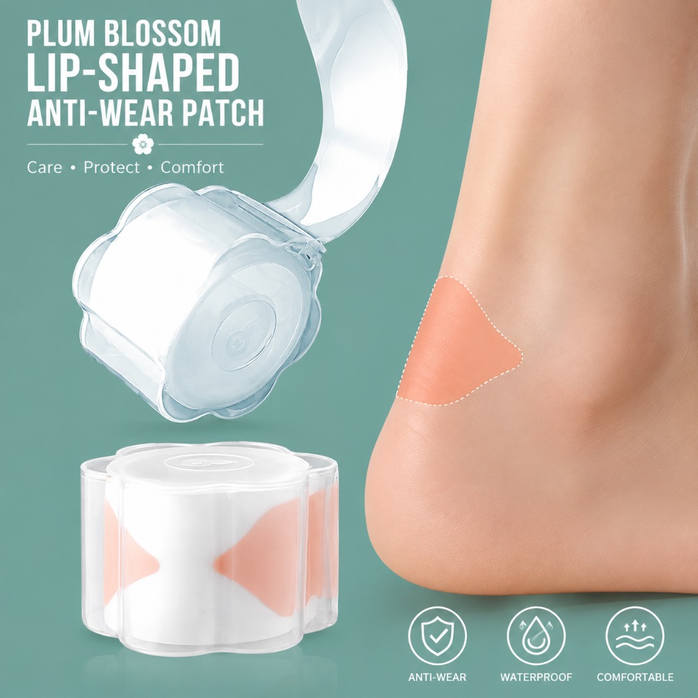 Shoe Polish Cream - 1 doos met 30 stuks gel-hielbeschermers,