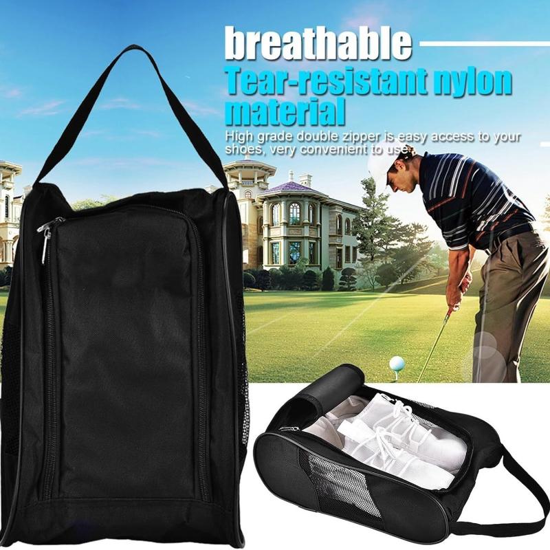 Shoe Bag Dust - Draagbare golfschoenentas met grote capaciteit Oxford-stof
