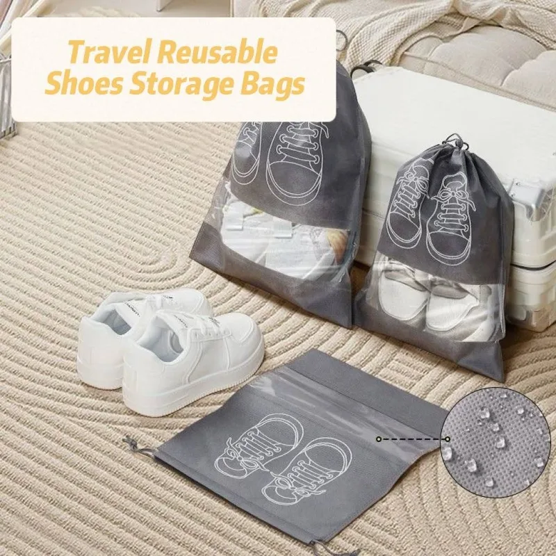 Shoe Bag Dust - 1-30PCS Schoenen Organizer Tassen Niet-geweven Schoen