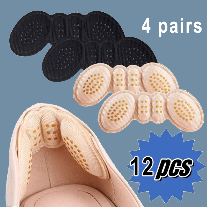 Heel Liner Grip - 4Pairs Hak Pads voor Schoenen Te