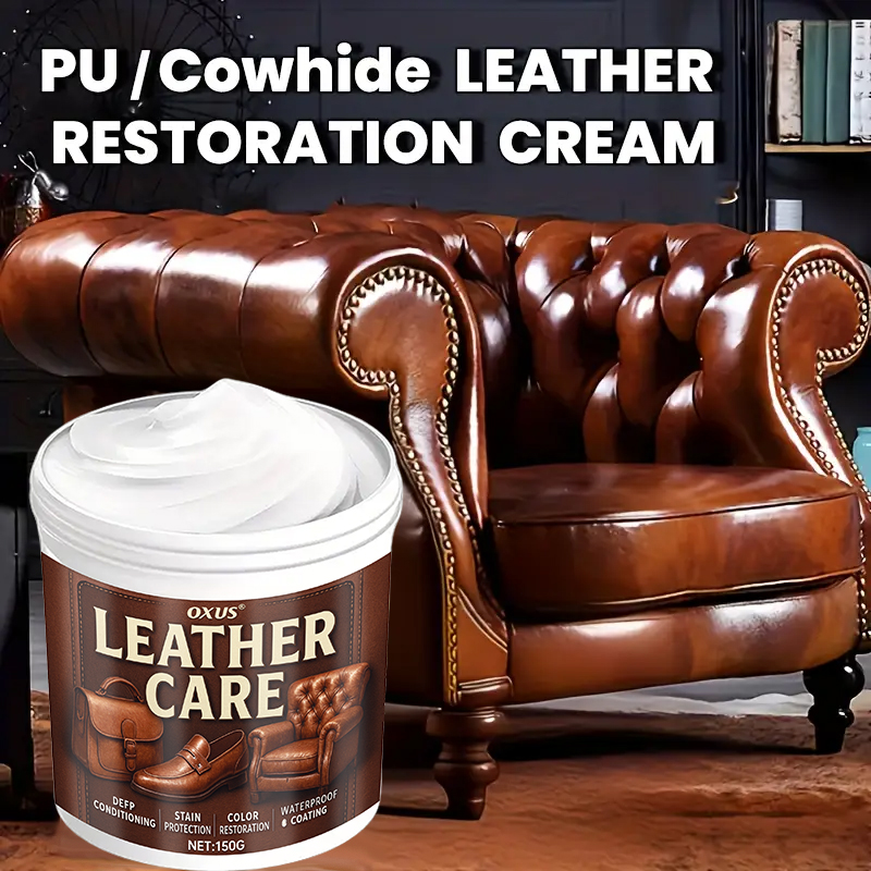 Sneaker Leather Care - Leerverzorgingscrème Onderhoud van meubels Schoenen Auto-interieur
