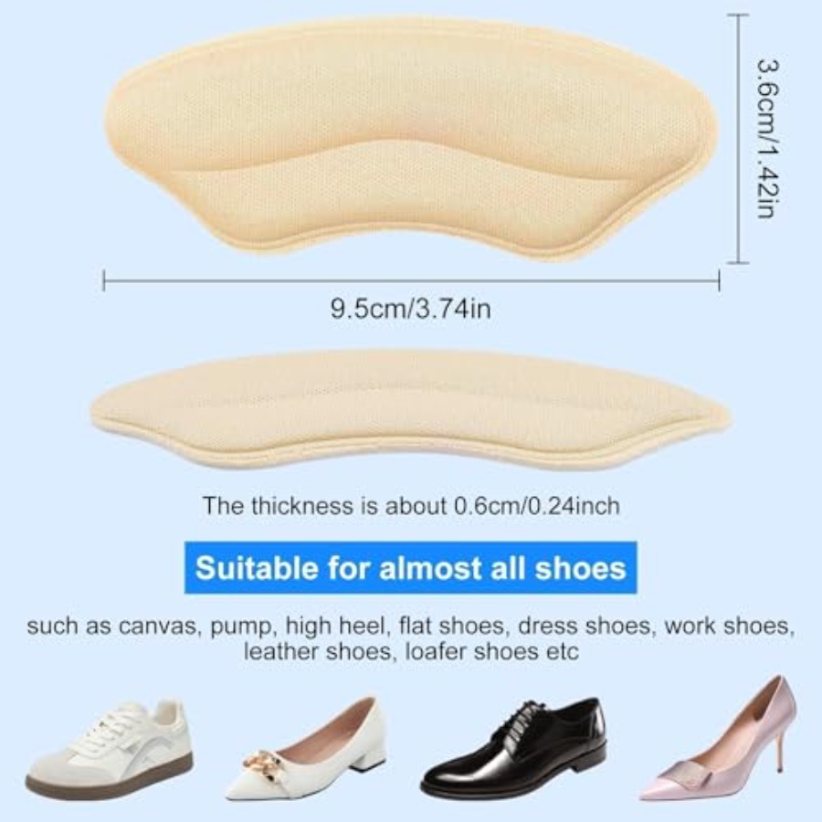 9 Paar Hielkussentjes voor Sch - Heel Liner Grip recensie en prijs