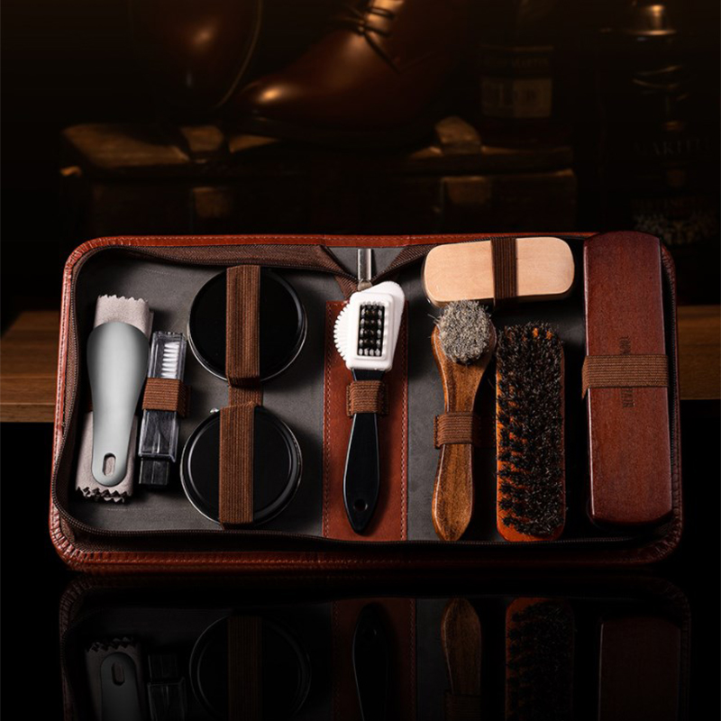 Paardenhaar Schoenborstel Set  - Sneaker Leather Care recensie en prijs