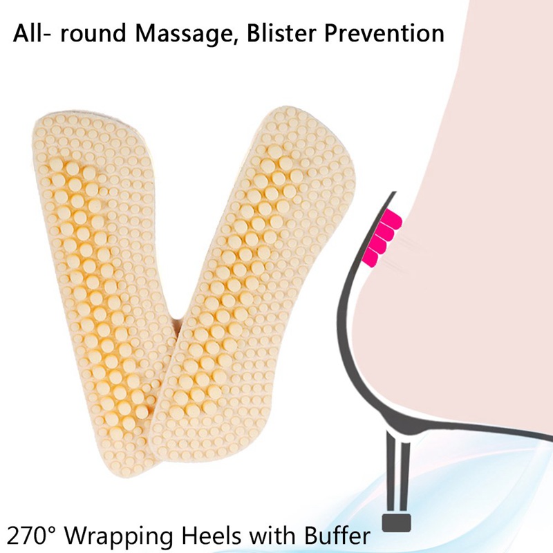 1 Paar Siliconen Inserts Zacht - Heel Liner Grip recensie en prijs